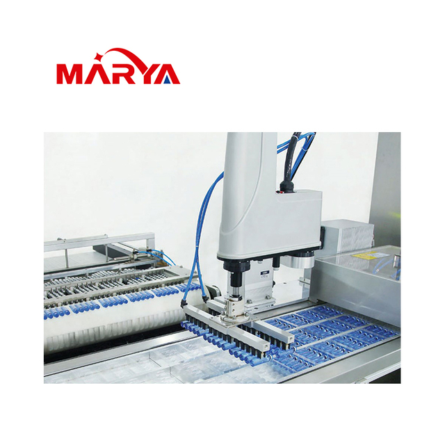 Máquina empacadora de blister de viales