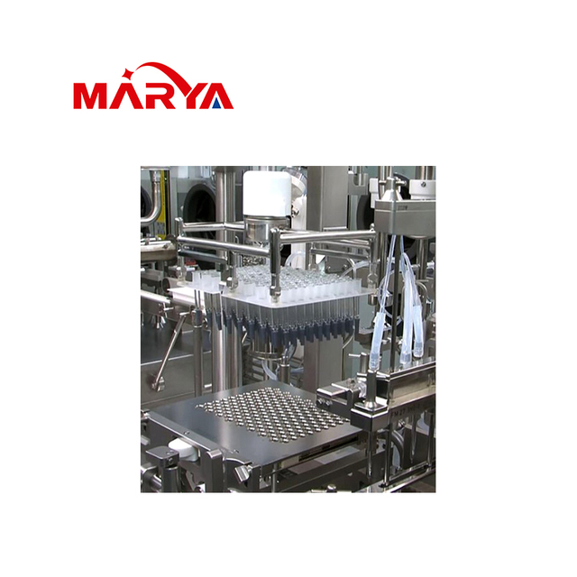 Línea de sellado de relleno de jeringa prefellada