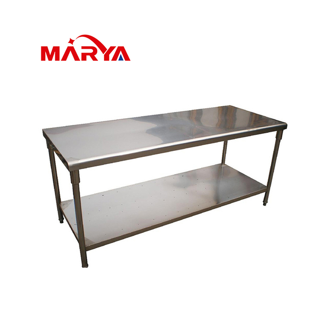 Banco de trabajo de acero inoxidable