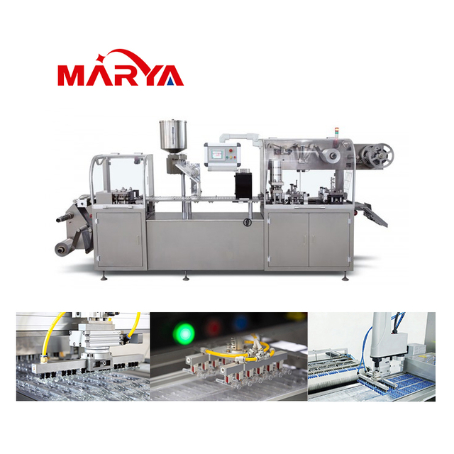 Máquina empacadora de blister de ampollas