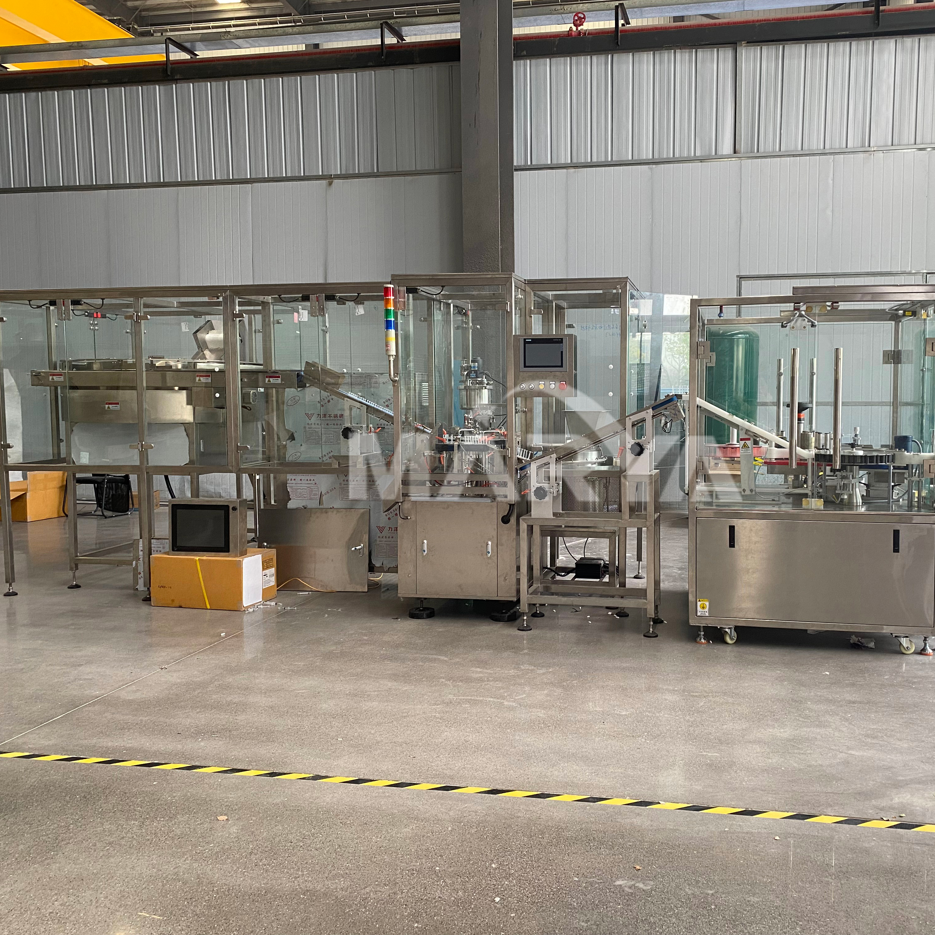 Proyecto de máquina llenadora de jeringas precargadas en Australia