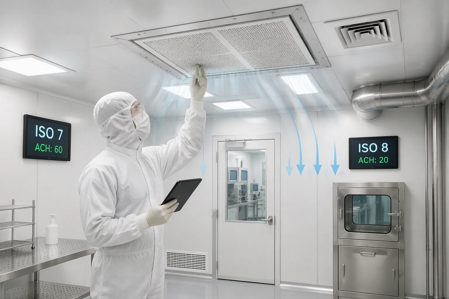 Controles clave de ingenier&iacute;a para ISO 7 e ISO 8
