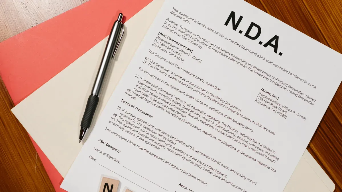 Proceso de presentaci&oacute;n de NDA