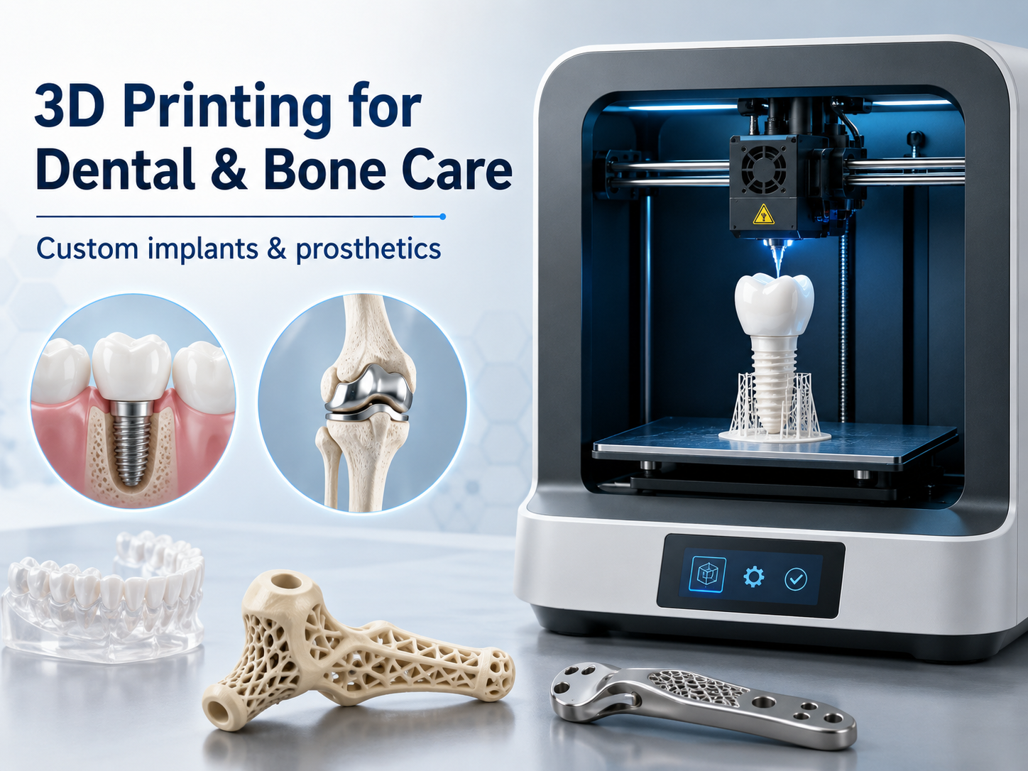 Impresi&oacute;n 3d en Implantes y Pr&oacute;tesis